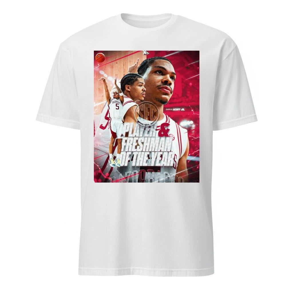 Darius Acuff Jr Has Been Named SEC Player And Freshman Of The Year 2026 Classic Shirt