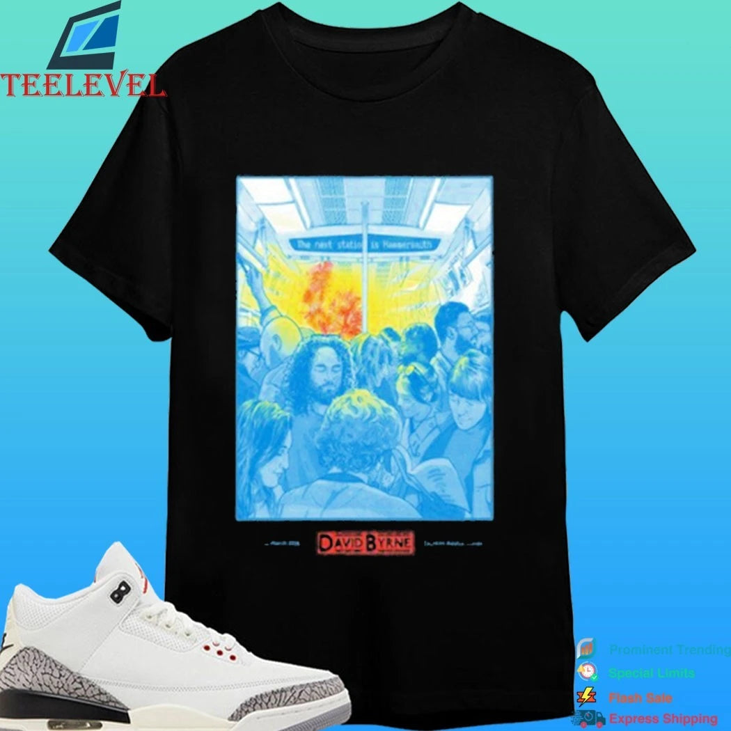 David Byrne 2026 Eventim Apollo Shirt