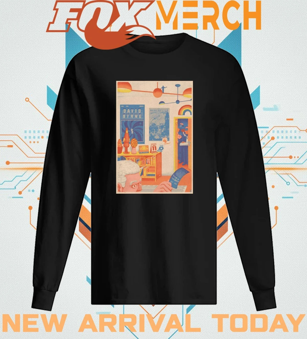 David Byrne 3 10-3 11 2026 Manchester Uk poster t-shirt