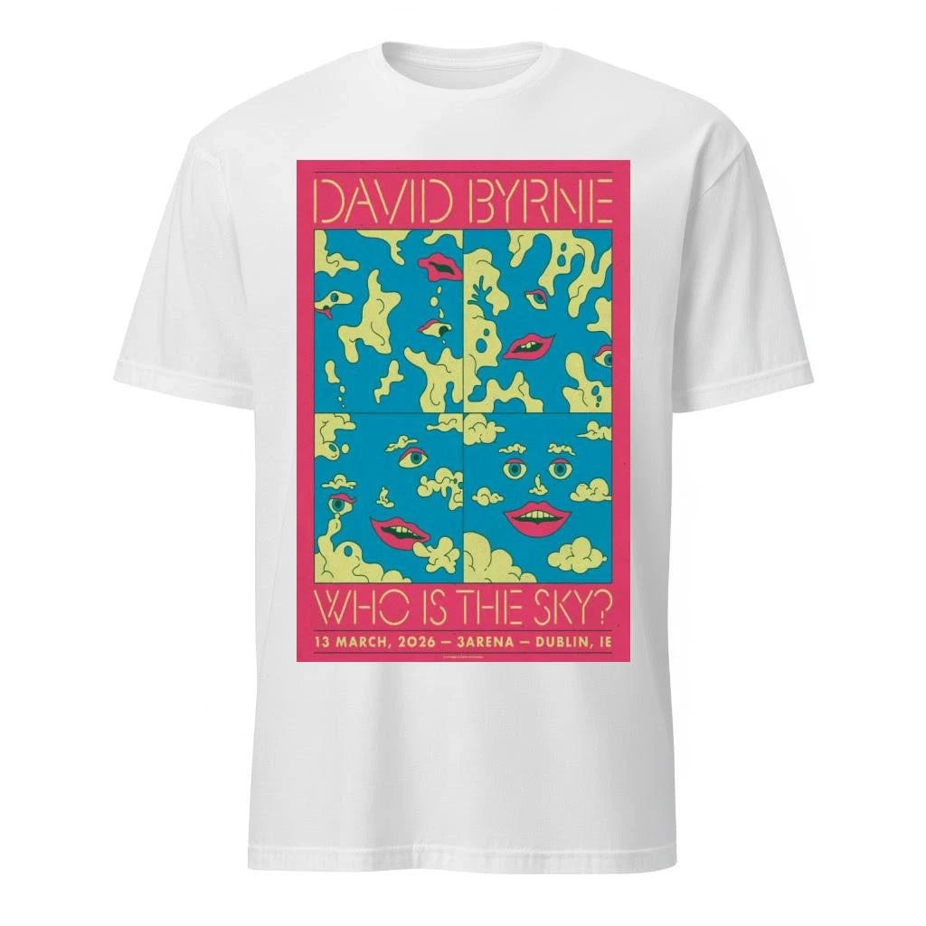 David Byrne 3Arena March 13 2026 Poster Shirt