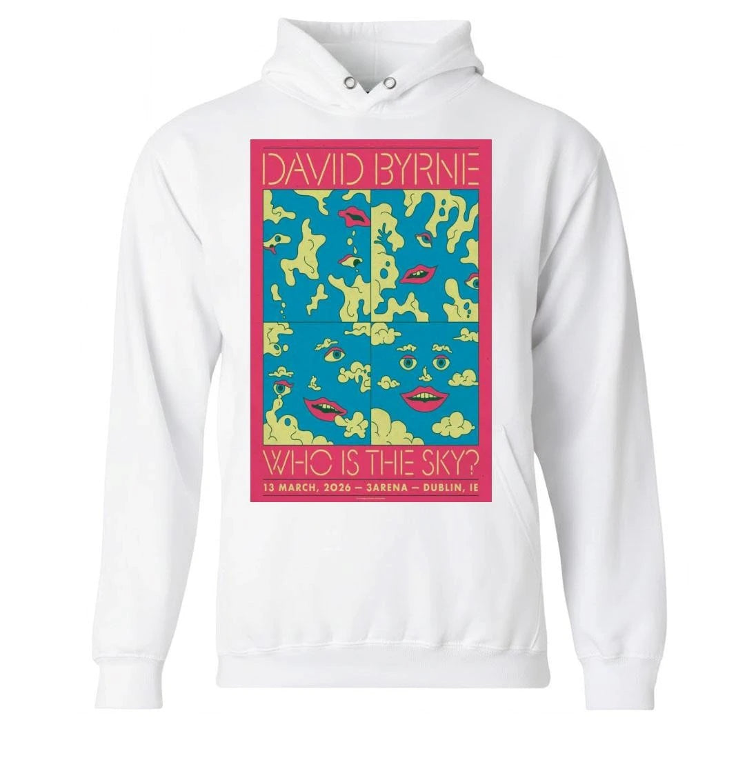 David Byrne 3Arena March 13 2026 Poster Shirt