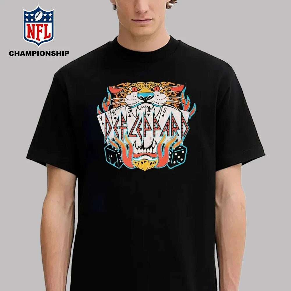 Def Leppard Las Vegas Residency Collection 2026 Vegas Cards Shirt