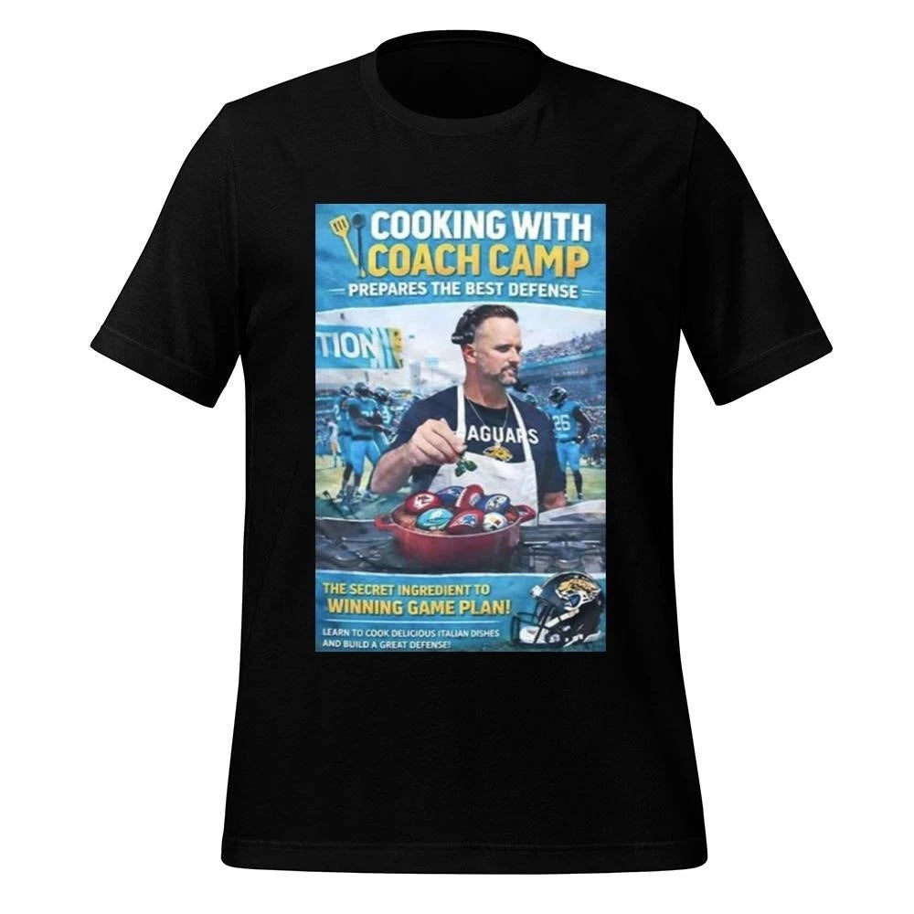 Dennis Gardeck Cooking With Coach Camp Shirt