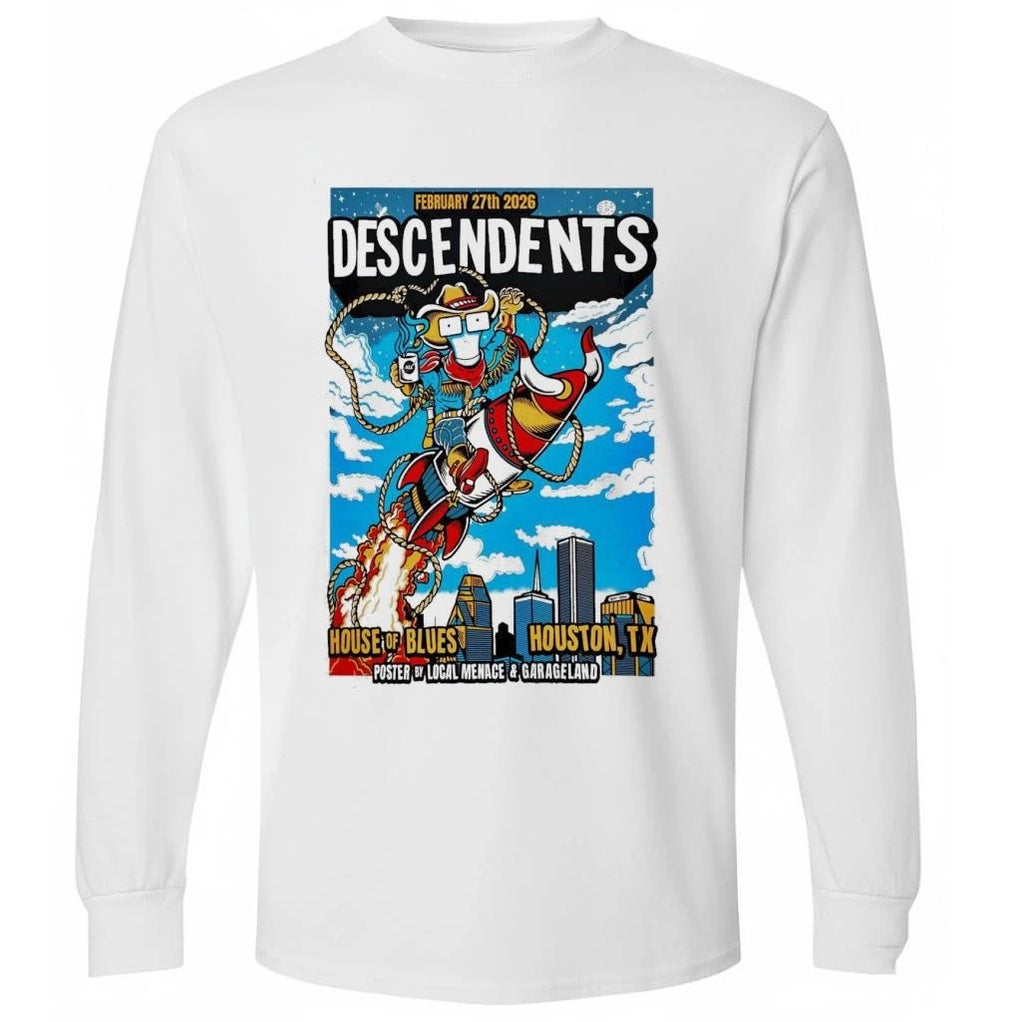 Descendents House Of Blues Houston TX Feb 27 2026 Poster Shirt