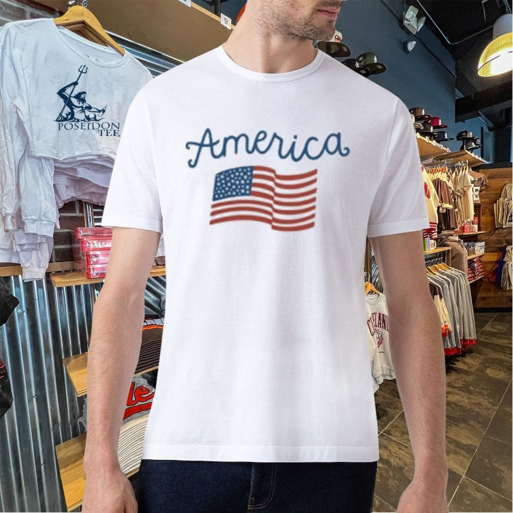 Deseret News American Flag T-shirt