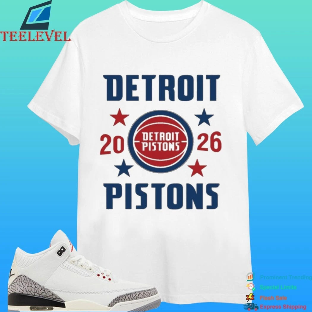 Detroit Pistons Playoffs ’26 Stars Shirt