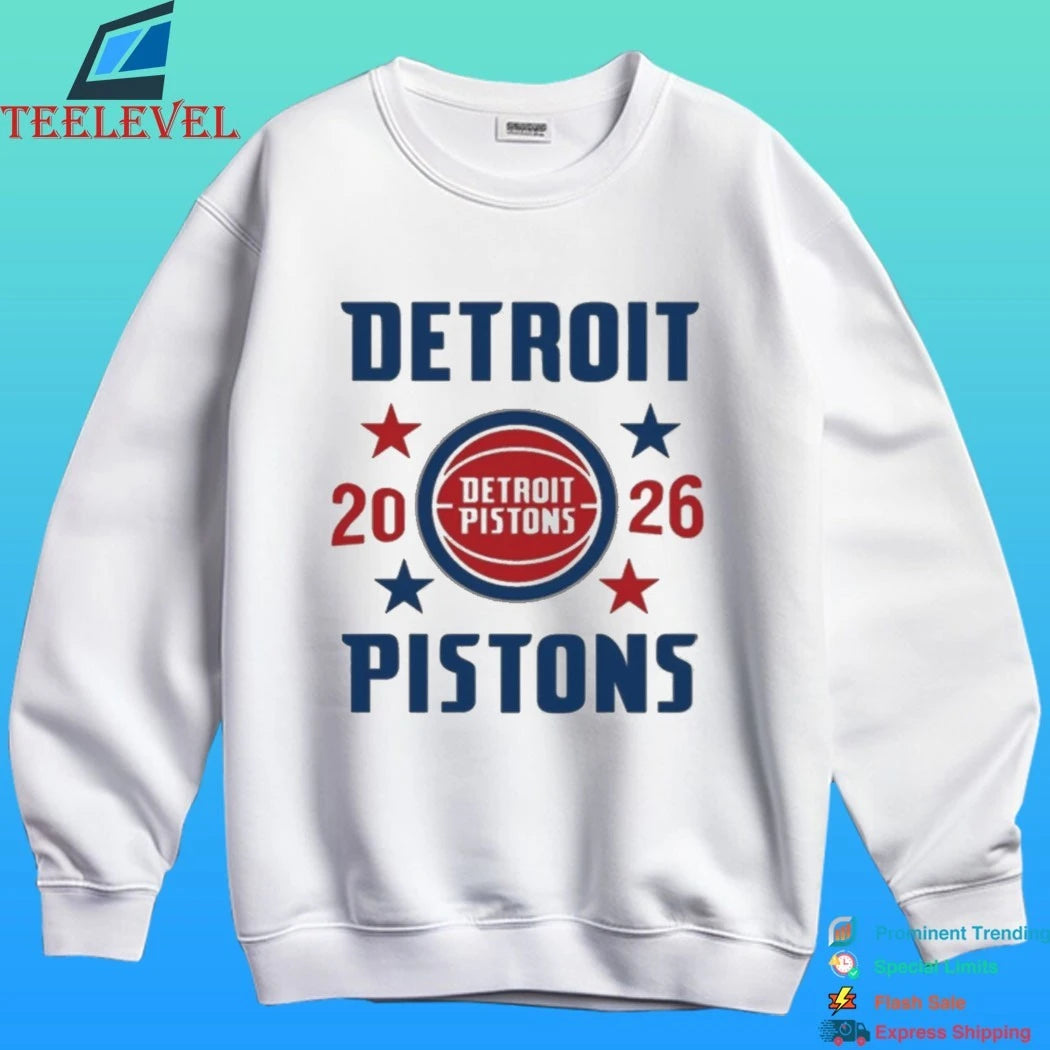 Detroit Pistons Playoffs ’26 Stars Shirt