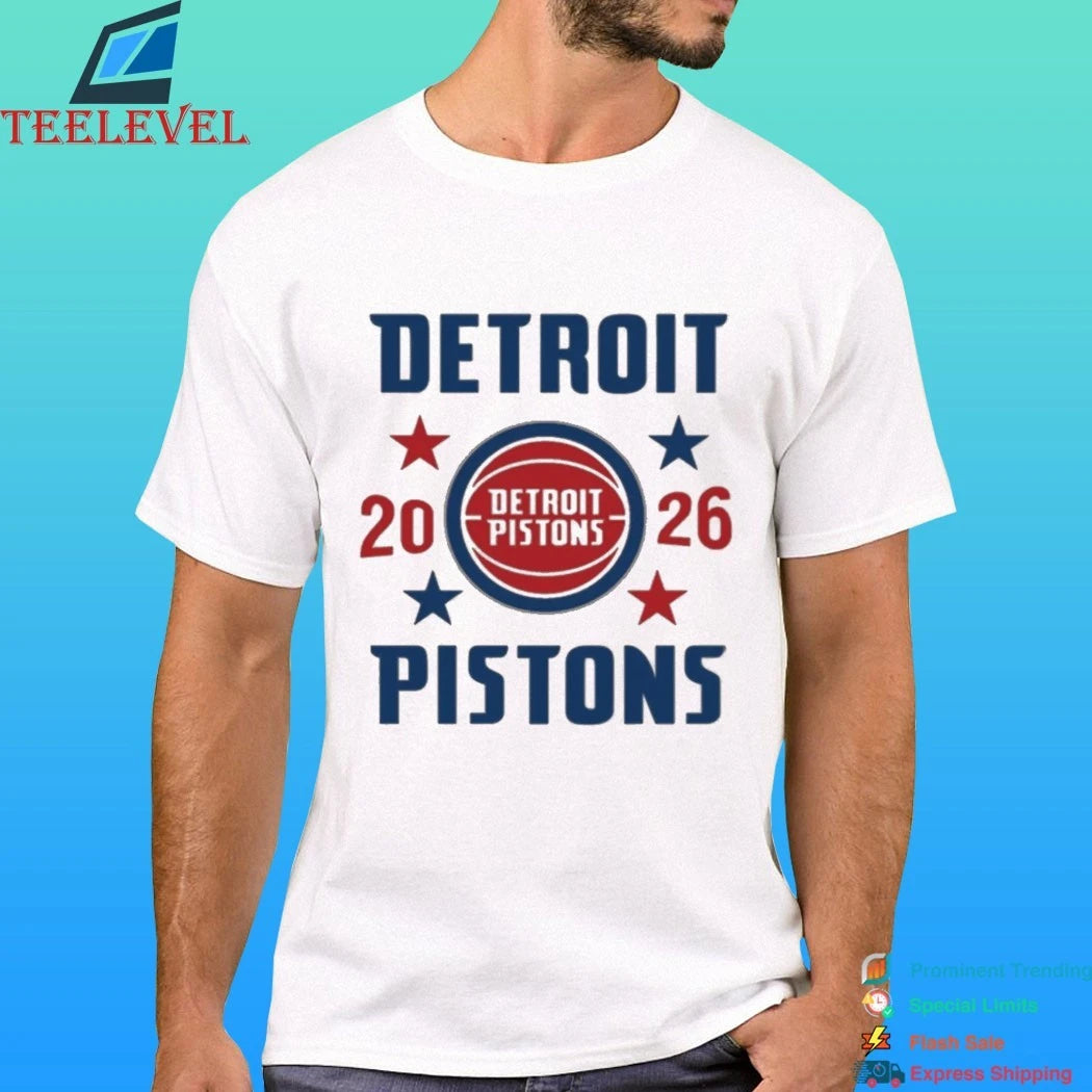Detroit Pistons Playoffs ’26 Stars Shirt