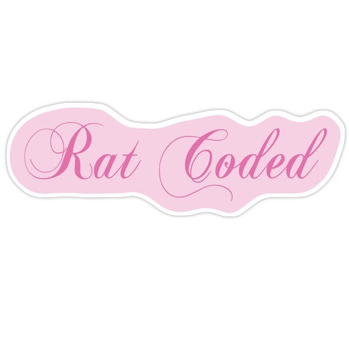 Rat Coded Sticker