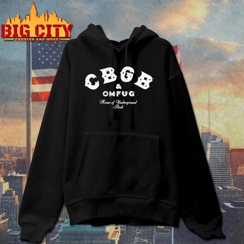 distressed cbgb logo shirt