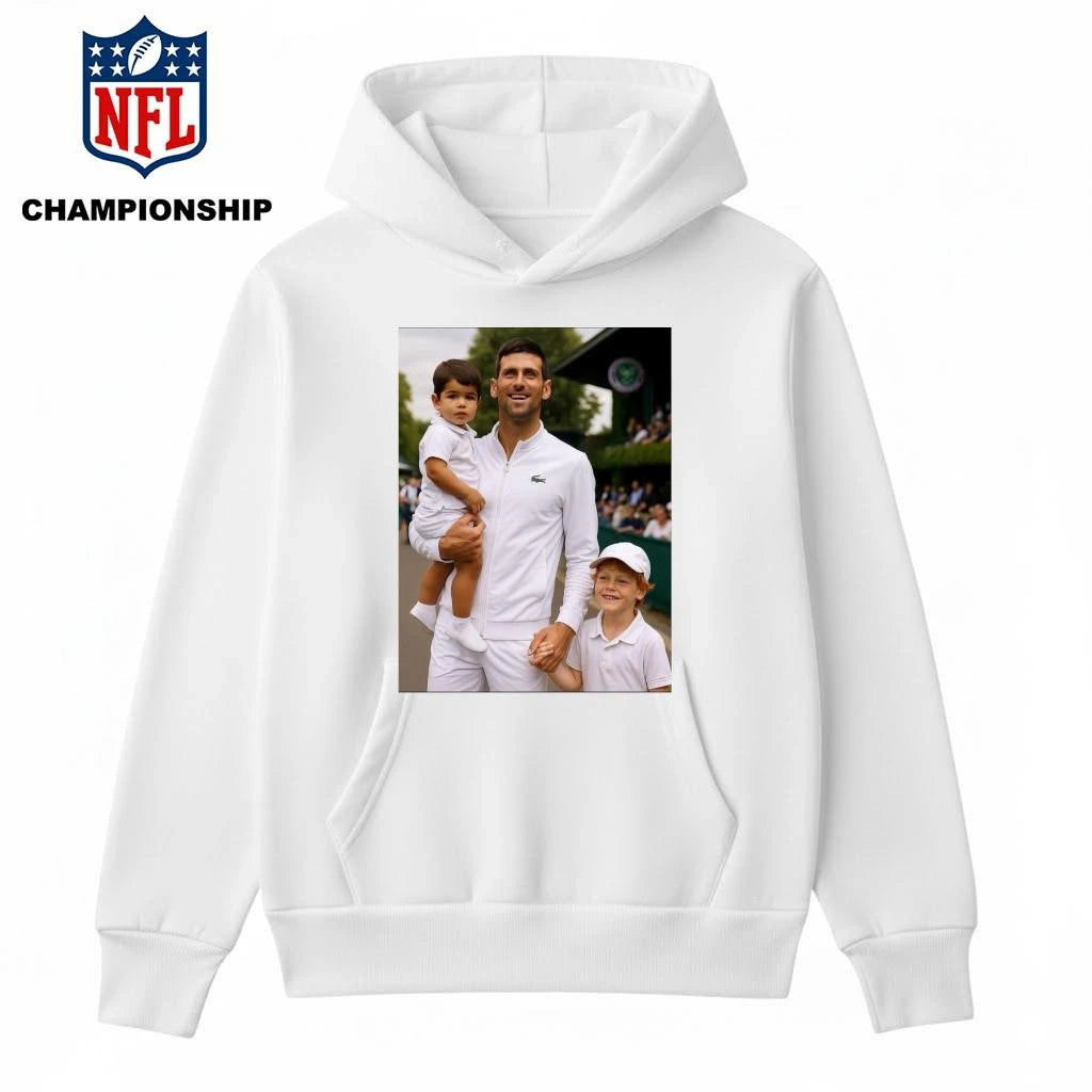 Djokovic Alcaraz And Jannik Kid Australian Open Fan Poster Shirt