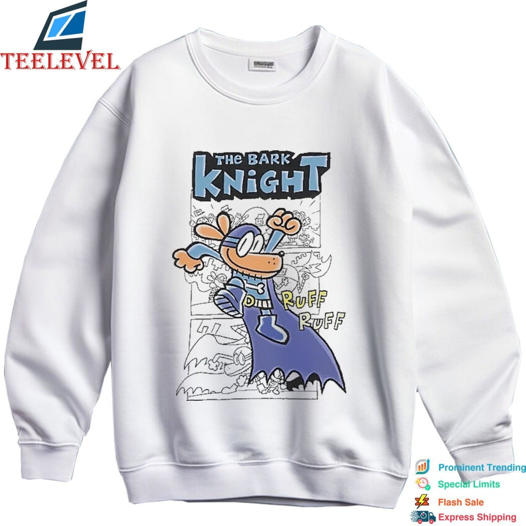 Dog Man Grey The Bark Knight Ruff Ruff Shirt