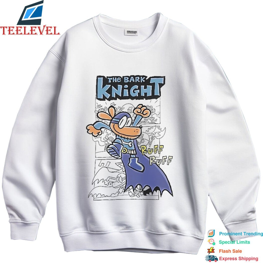 Dog Man Grey The Bark Knight Ruff Ruff Shirt