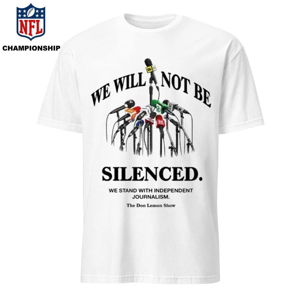 Don Lemin We Will Not Be Silenced shirt