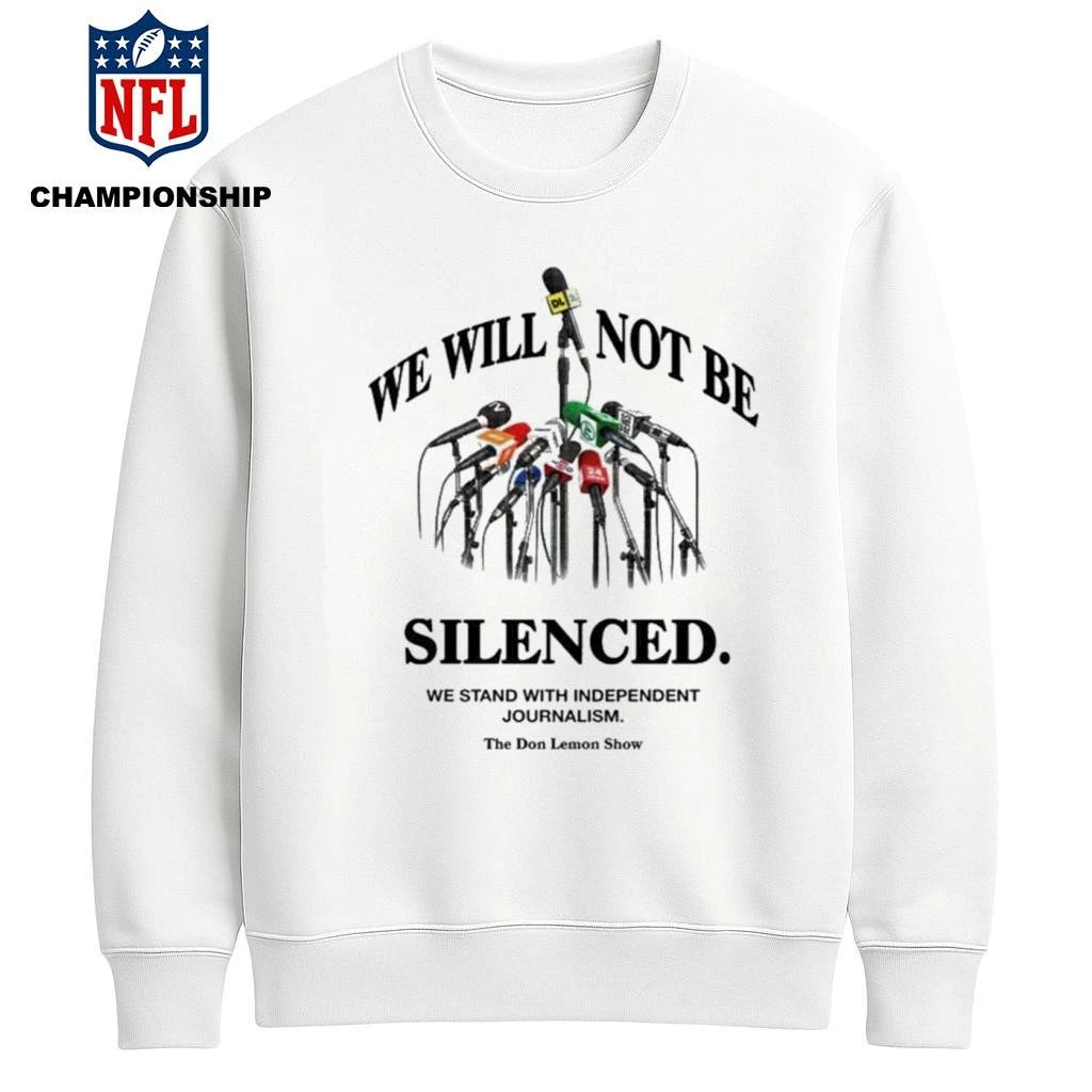 Don Lemin We Will Not Be Silenced shirt