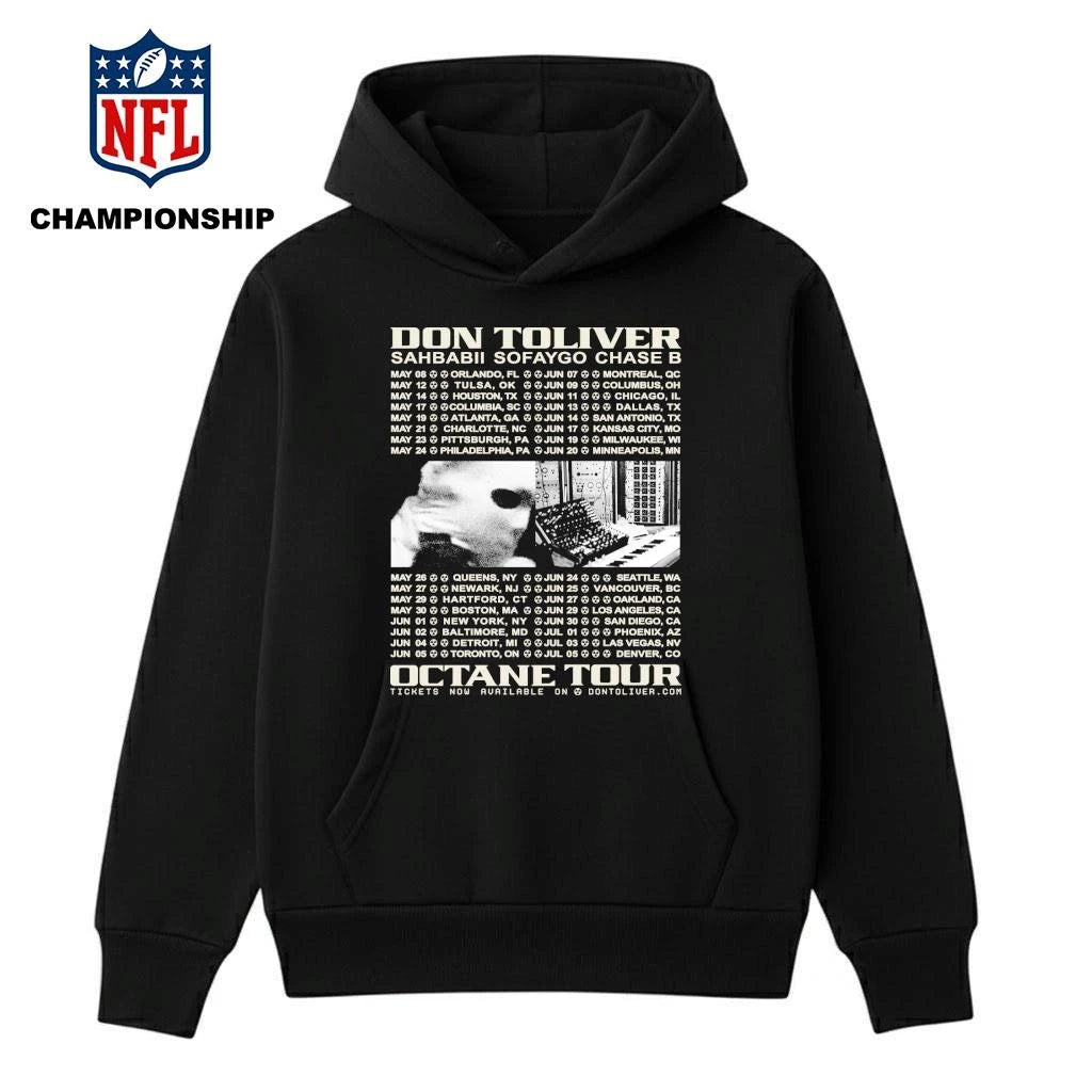 Don Toliver The Octane Tour 2026 Venue Tour Dates Shirt