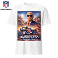 Donald Trump Celebrates American Greatness With The Freedom 250 Grand Prix Of Washington DC Poster Shirt