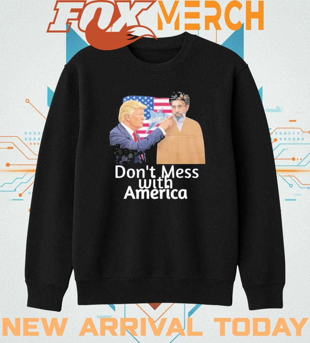 Donald Trump the cardboard ayatollah don’t mess with America t-shirt