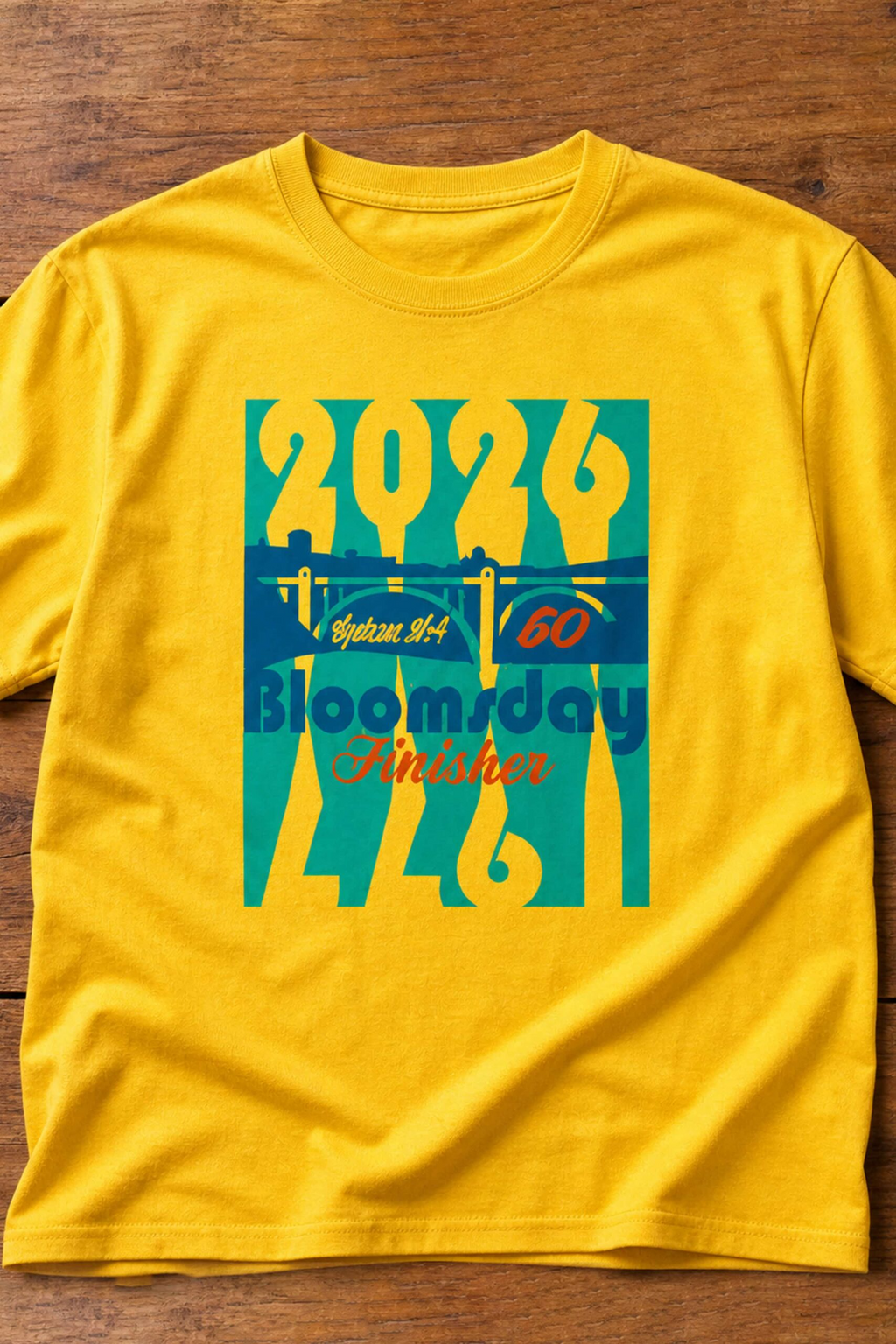 50th Annual Bloomsday Race 2026 Shirt