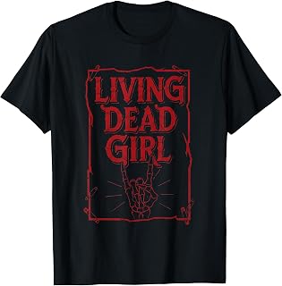 Living Dead Girl Vintage Retro Rock Roll Zombie Unisex T-shirt, Sweatshirt, Hoodie (1)