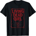 Living Dead Girl Vintage Retro Rock Roll Zombie Unisex T-shirt, Sweatshirt, Hoodie (1)