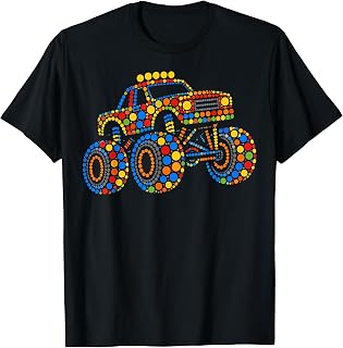 Dot Day Monster Truck Polka Dot Toddlers Unisex T-shirt, Sweatshirt, Hoodie (1)