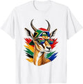 Patriotic South Africa Springbok Goat Flag Unisex T-shirt, Sweatshirt, Hoodie (1)