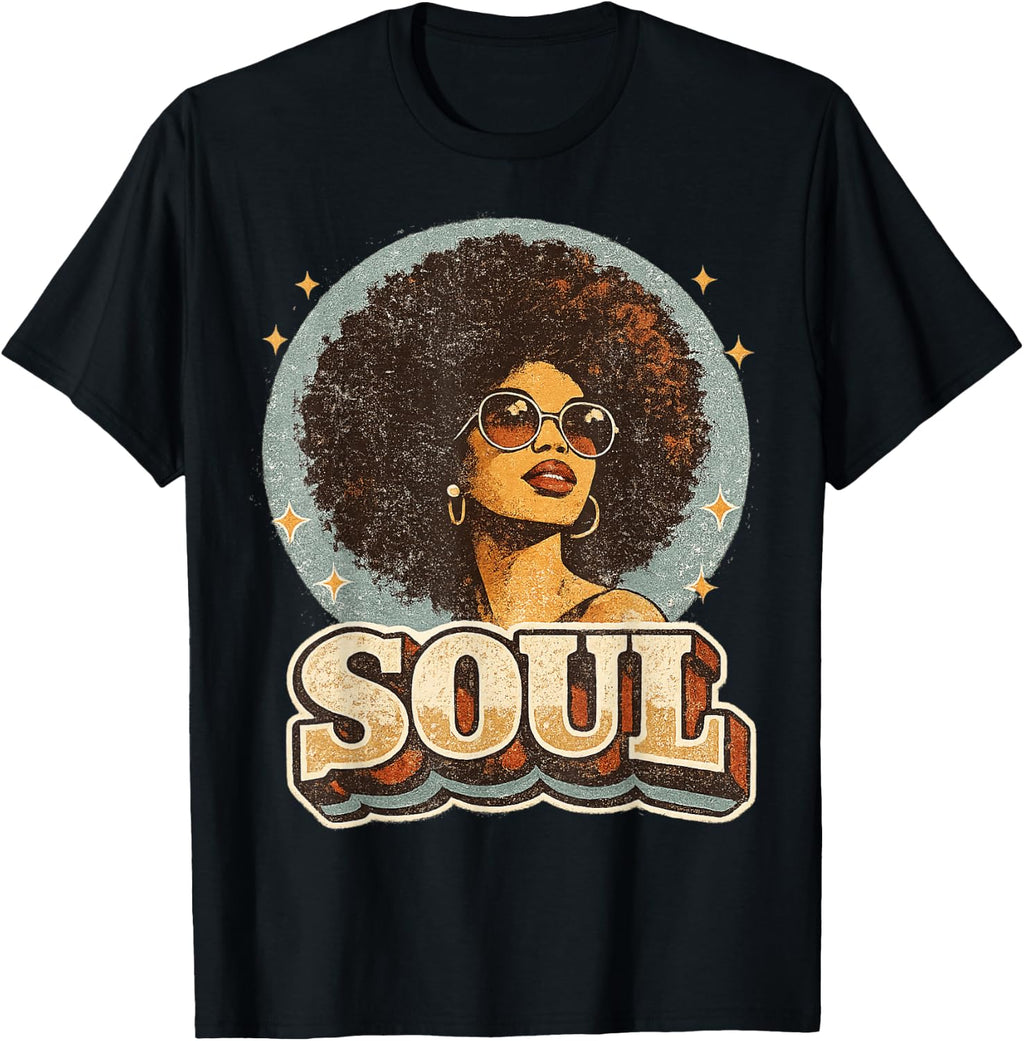 70s Funk Afro Soul Retro Vintage 70s Retro Soul Unisex T-shirt, Sweatshirt, Hoodie (1)
