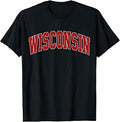 Wisconsin Wi Vintage Athletic Sports Unisex T-shirt, Sweatshirt, Hoodie (1)