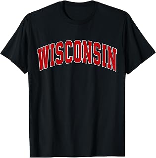Wisconsin Wi Vintage Athletic Sports Unisex T-shirt, Sweatshirt, Hoodie (1)