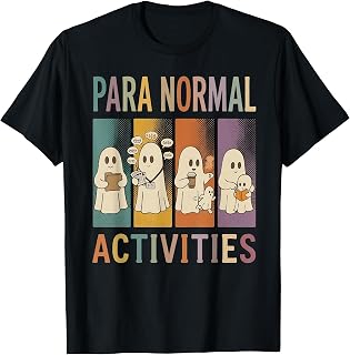 Para Normal Activities Sped Teachers Ghost Unisex T-shirt, Sweatshirt, Hoodie (1)