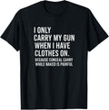 Only Carry Gun Clothes Concealed Unisex T-shirt, Sweatshirt, Hoodie (1)