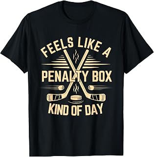 Feels Like Penalty Box Kind Day Hockey Players Unisex T-shirt, Sweatshirt, Hoodie (1)