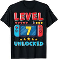 Year Old Bday Decorations Son Gamer Boy 7yr 7th Birthday (1)