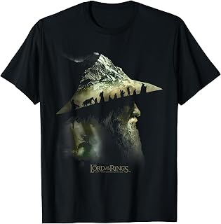 Lord Rings Gandalf Fellowship Mountains Unisex T-shirt, Sweatshirt, Hoodie (1)