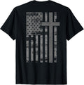 American Flag Christian Faith Cross Patriotic Tees Usa Unisex T-shirt, Sweatshirt, Hoodie (1)