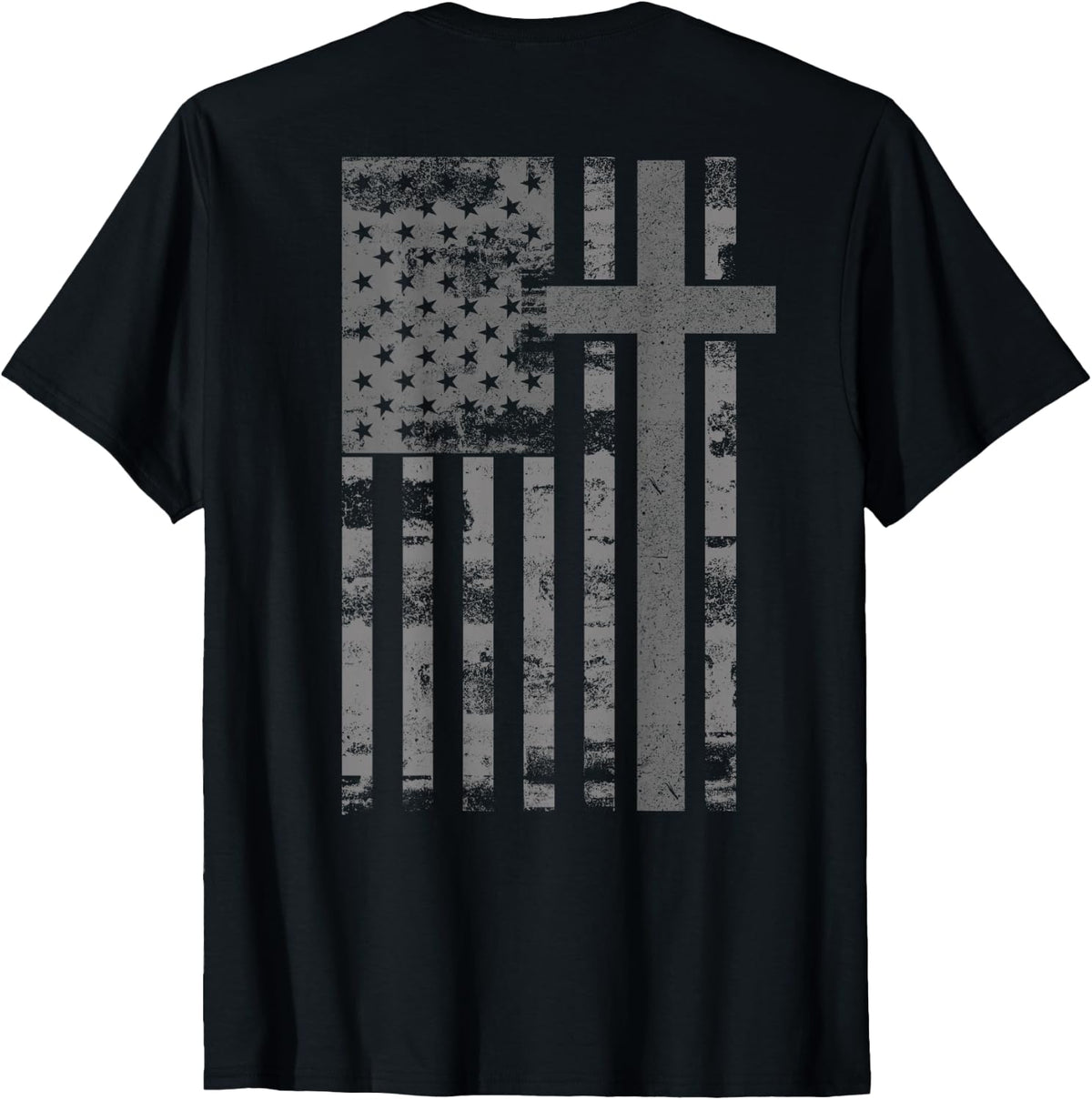 American Flag Christian Faith Cross Patriotic Tees Usa Unisex T-shirt, Sweatshirt, Hoodie (1)