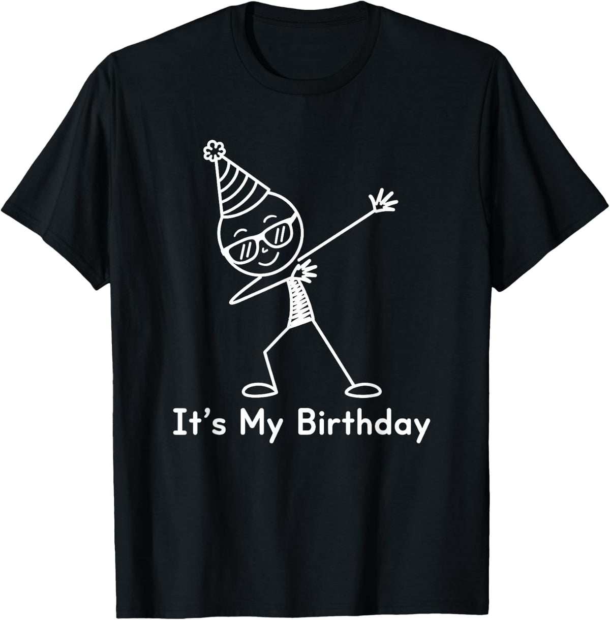 It'S Birthday Party Smile Face Birthday Unisex T-shirt, Sweatshirt, Hoodie (1)