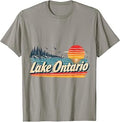 Retro Anchor Souvenir Lake Ontario 2026 Unisex T-shirt, Sweatshirt, Hoodie (1)