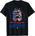 Happy Labor Day Us Flag Patriotic American Pride Celebration (1)
