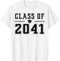 Class 2041 Grow Graduation Handprint Back Unisex T-shirt, Sweatshirt, Hoodie (1)