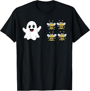 Boo Bees Ghost Bees Boo Bees Halloween Unisex T-shirt, Sweatshirt, Hoodie (1)