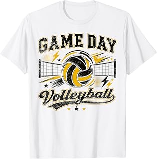 Volleyball Game Day Volleyball Mom Gold Black Unisex T-shirt, Sweatshirt, Hoodie (1)