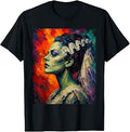 Bride Frankenstein Lover Halloween Matching Couple Unisex T-shirt, Sweatshirt, Hoodie (1)