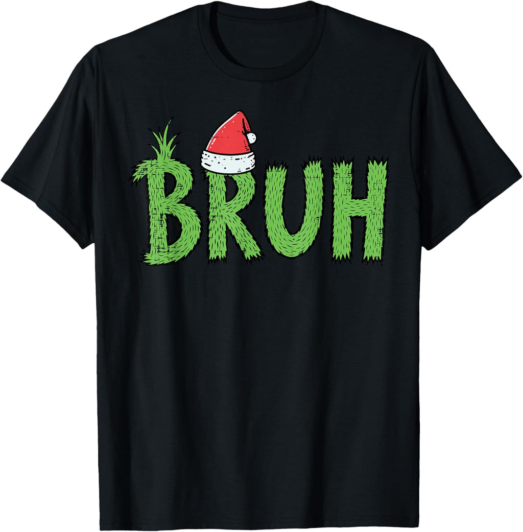 Christmas Bruh Santa Xmas Meme Humor Kid Unisex T-shirt, Sweatshirt, Hoodie (1)