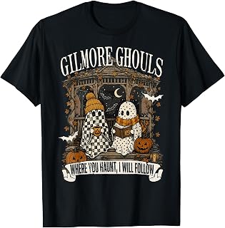Gilmore Ghouls Where Haunt Follow Halloween Books Unisex T-shirt, Sweatshirt, Hoodie (1)