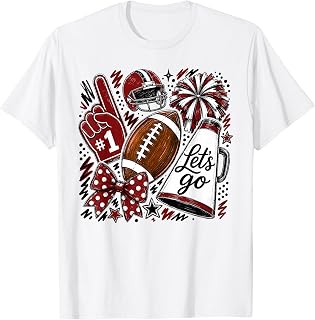 Maroon Game Day Team School Football Cheer Mom Spirit Unisex T-shirt, Sweatshirt, Hoodie (1)