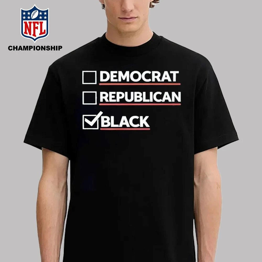 Dr Boyce Watkins Democrat Republican Black Shirt