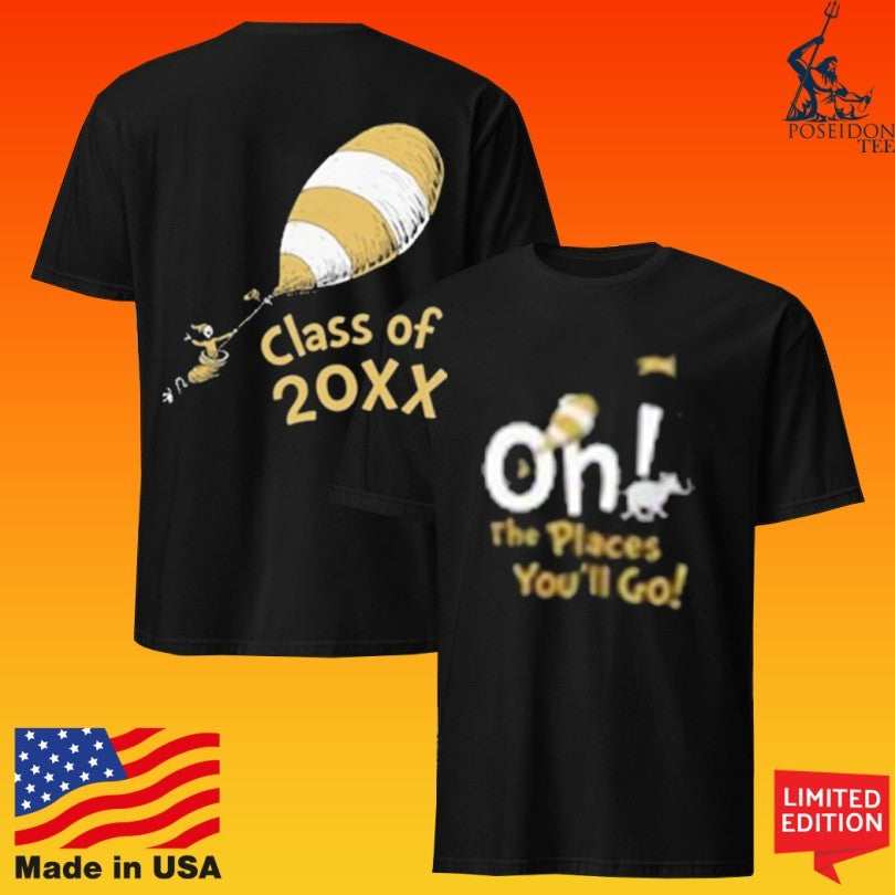Dr. Seuss Oh, The Places You’ll Go Personalized Graduation 2026 T-shirt