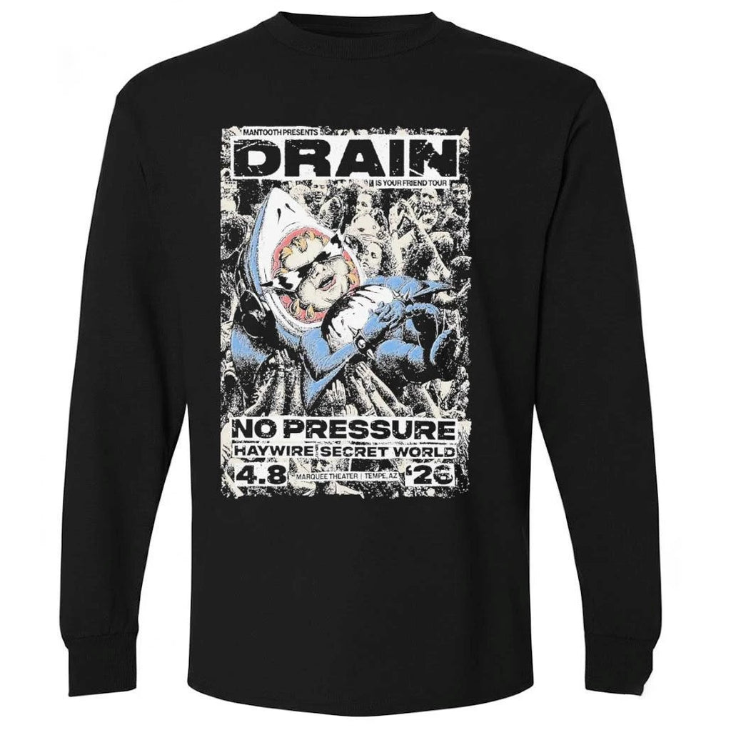 Drain Marquee Theatre In Tempe AZ Apr 8 2026 Poster Shirt